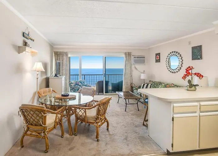 Oceanfront With Water-view Balcony Outdoor Pool Washer & Dryer & Ac *